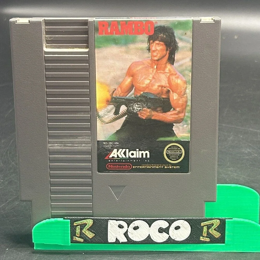 Rambo NES (Nintendo Entertainment System, 1988) Cartridge Only